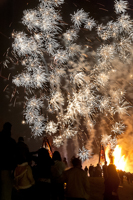 Bonfires on the Levee